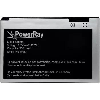 PowerRay akumulators PR-BL5CT Nokia C6-01, C3-01, 1050 mAh, bez iepakojuma