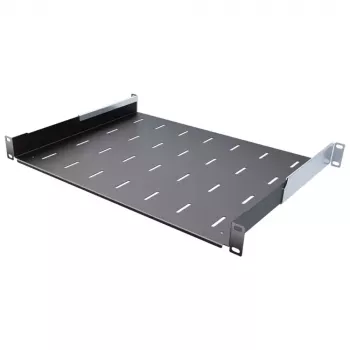 IT-BUDGET 19 inch statīva plaukts / ierīču paplāte - 40 kg kravnesība - 350 mm dziļums - dziļuma mainīgs stiprinājums - melns (90ITB19FB350S)