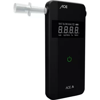 ACE OF SWEDEN ACE A alkometrs melns 0,00 līdz 4,00 ‰ ar trauksmes signālu, displeju, atskaites funkciju 107059