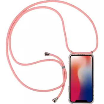 CYOO kaklarotas maciņš+ Handykette Samsung Galaxy S10+ - rozā silikona CY121047