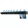 Liebernetz 19-SILENT ventilatora bloks - horizontāla gaisa plūsma ieplūdei - 50 m³/h - 1U - 12V DC - īpaši kluss 15 dB - melns (90LN19LUE1HE8BS)