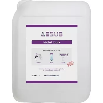 AESUB Violet Bulk 5L Iztvaikojošs 3D skenēšanas aerosols AESVB502