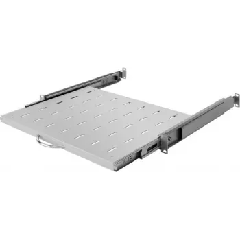 IT-BUDGET 19 inch izvelkamais plaukts, pilna izbīdīšana, 30 kg slodze, 350 mm dziļums, gaiši pelēks (90ITBAFB350G)