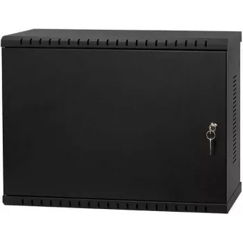 IT-BUDGET 19 inch sienas montāžas sadales skapis, 3U, dziļuma mainīga vertikāla uzstādīšana, 180 mm dziļš, maks. uzstādīšanas dziļums 300 mm, melns 90ITBWV19VTV3S
