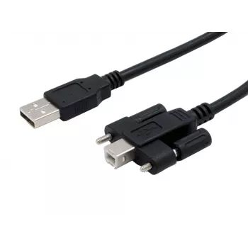 EXSYS EX-K1545V USB 2.0 kabelis A vīrišķais uz B vīrišķo 5m melns