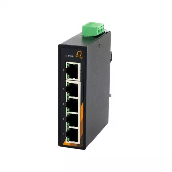 EXSYS EX-6220 5 portu Gigabit Ethernet komutators, neapkalpojams, 10/100/1000 Mbps, metāla korpuss