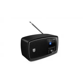 Philips Century pārnēsājamais radio, melns