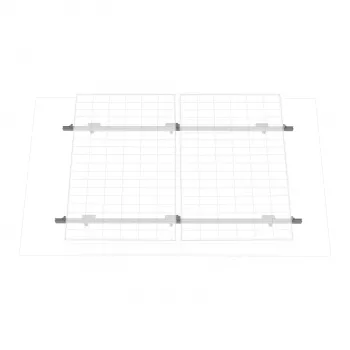EcoFlow kronšteins - slīpais jumts (EFA-BKWPITCHEDROOF-W-EU)