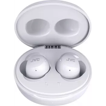 JVC Gumy Air patiesi bezvadu austiņas, baltas