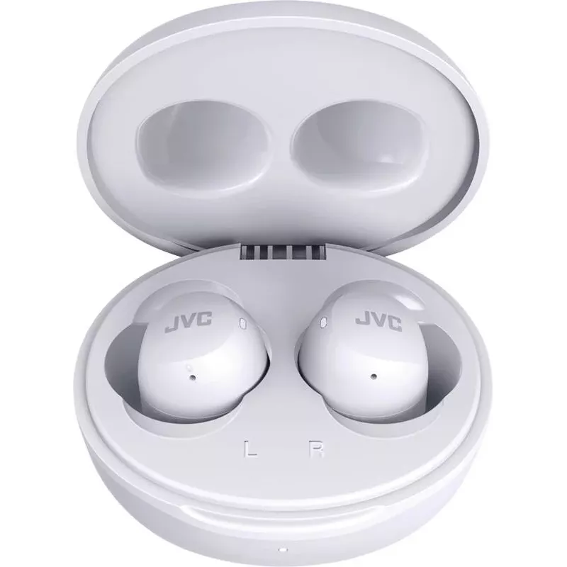 JVC Gumy Air patiesi bezvadu austiņas, baltas
