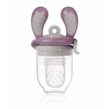 Kidsme Food Feeder Medium Plum - mazuļu augļu un dārzeņu barotājs, 4m+