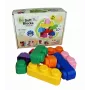 Gerardo's Toys GT3108 mīksto būvklucīšu komplekts, 10 gabali, EVA putas, daudzkrāsains