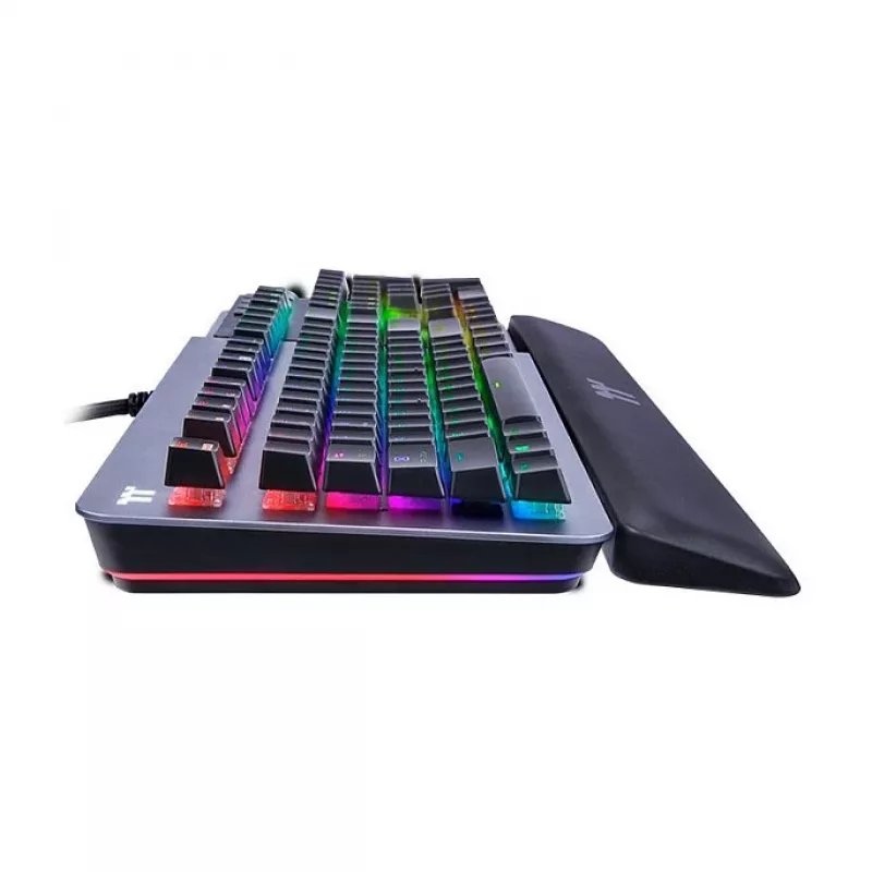 Thermaltake Argent K5 mehāniskā spēļu klaviatūra - Cherry MX Speed Silver, RGB, vācu izkārtojums