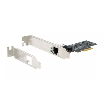EXSYS 5 Gigabit Ethernet PCIe x1 tīkla karte, Realtek RTL8126, RJ45, Low Profile EX-60151