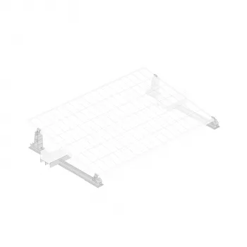 EcoFlow plakano jumtu stiprinājuma kronšteins saules paneļiem (EFA-BKWFLATROOF-W-EU)