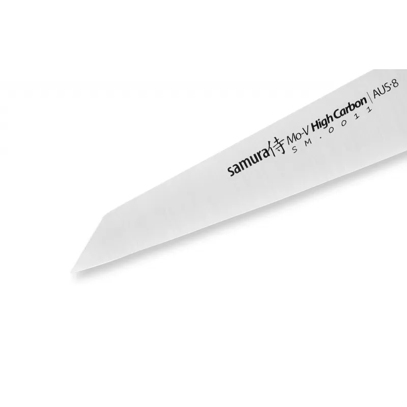 SAMURA Harakiri universālais nazis 93 mm AUS-8 nerūsējošais tērauds melns ABS rokturis