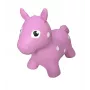 Gerardo's Toys rozā lēkājošais zirgs - lēkājošs dzīvnieks rotaļlieta bērniem, izturīgs PVC, 50 kg ietilpība, 28 cm seglu augstums, CE un EN71 sertificēts
