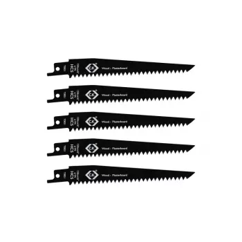 C.K Tools T0821 zāģa asmeņi zobenzāģim 6 TPI, 150 mm, 5 gab.