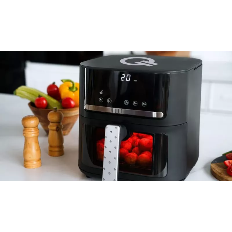 QUIN YJ-6505ADV digitālais fritieris 6,5L melns