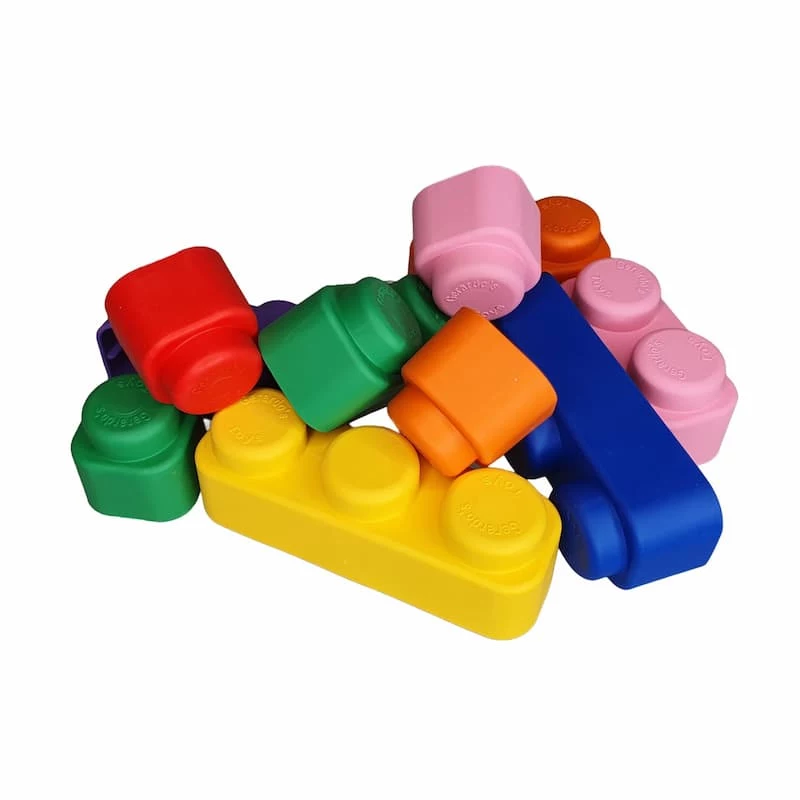 Gerardo's Toys GT3104 mīksto būvklucīšu komplekts, 21 gabals, EVA putas, daudzkrāsains, no 6 mēnešiem