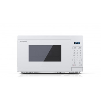 Sharp YC-MG02E-C 2-in-1 kombinētā mikroviļņu krāsns ar grilu, 20 L, 800 W, krēmkrāsa