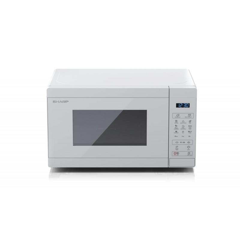 Sharp YC-MG02E-C 2-in-1 kombinētā mikroviļņu krāsns ar grilu, 20 L, 800 W, krēmkrāsa
