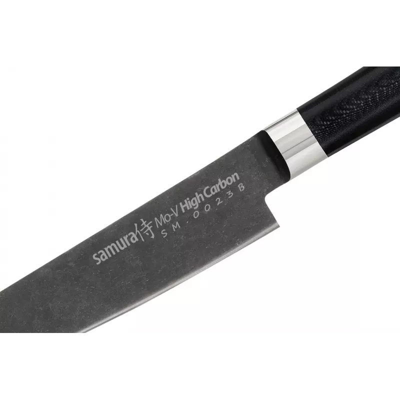 SAMURA Harakiri daudzfunkcionālais nazis 150 mm Stonewash AUS-8 Full Tang