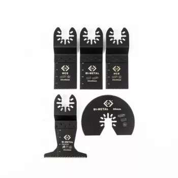 C.K Tools T0870 zāģa asmeņu komplekts, 5 gab. (metāla zāģīša un figūrzāģa asmeņi)