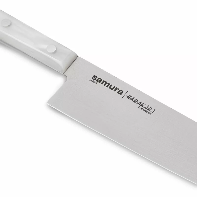 SAMURA Harakiri šefpavāra nazis 240 mm ar akrila rokturi, melns