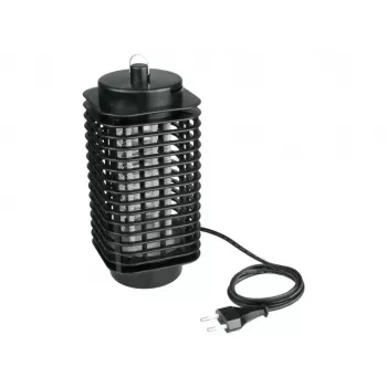LUMIO odu slepkava lampa, 1,2 W, 230 V, 30 m² pārklājums, UV gaisma, elektriskā režģis, melna