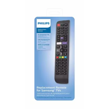 PHILIPS SRP4010/10 Universālais tālvadības pults – 8-in-1 infrasarkanie, apmācības funkcija, melna