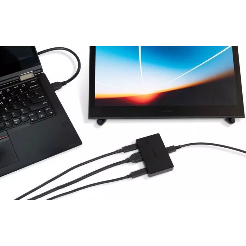 Wacom pārveidotāja komplekts Movink OLED 13 un Wacom One 14 - USB-C uz HDMI