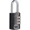 Yale YE3CB/20/121/1/BK 20 mm melns kombinācijas piekaramais atslēgs