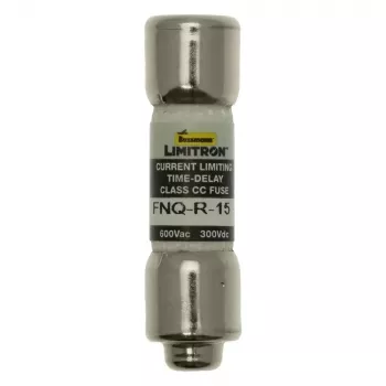 Eaton FNQ-R-15 laika aiztures drošinātājs 15A 600V AC/300V DC Class CC 10 gab.