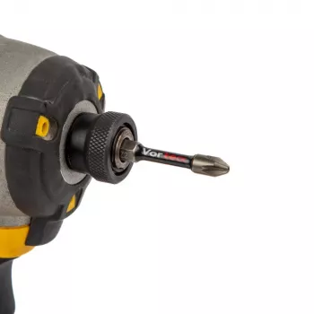 C.K Tools T4470 PZ2L05D5 Pozidriv skrūvgrieža uzgalis PZ2 x 50 mm, 1/4 collu sešstūra kāts, S2 tērauds