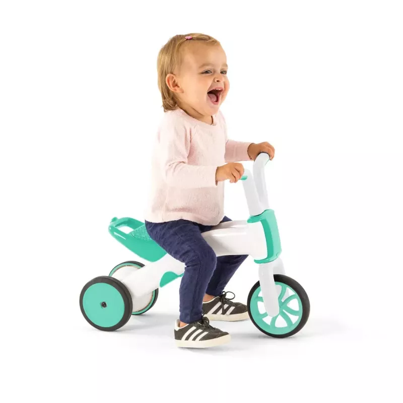 Chillafish Bunzi 2-in-1 līdzsvara velosipēds un trīsritenis - piparmētru