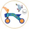 Chillafish Itsibitsi 4 riteņu braucamais ar grozu, zils/oranžs, 1-3 gadi