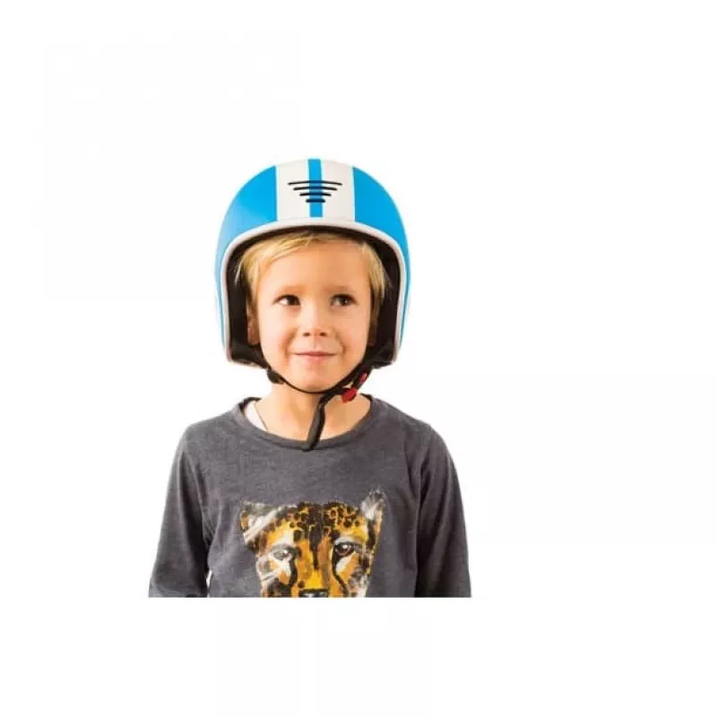 Chillafish Bobbi bērnu drošības ķivere, zila, izmērs S (48-52 cm)