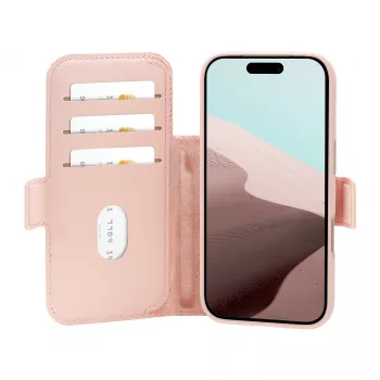DBRAMANTE1928 CopenhagenICON iPhone 18 Pro / 17 Pro aizmugures vāciņa maciņš Pink Sand