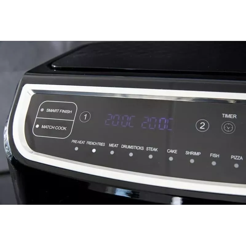 Gastronoma divu grozu fritieris 9L 2400W melns