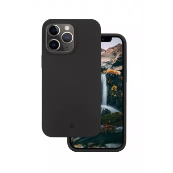 dbramante1928 Green Essentials aizmugurējais vāciņš Apple iPhone 12 / 12 Pro - Night Black (pārstrādāta plastmasa)