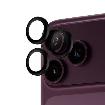 PanzerGlass Hoops kameras objektīva aizsargs melns iPhone 2026 Pro | 2026 Pro Max