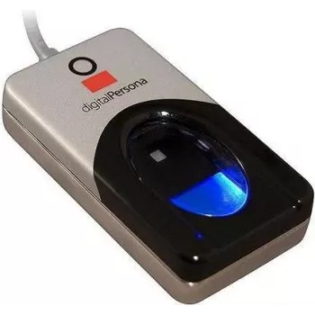 HID DigitalPersona 4500, Bulk, USB pirkstu nospiedumu lasītājs, USB 2.0, Bulk versija, optiskais, Izšķirtspēja: 512 dpi, 256 pelēktoņu līmeņi, Svars: 0.105 kg, Logotips: DigitalPersona, SDK pārdod atsevišķi (50013-001-104)