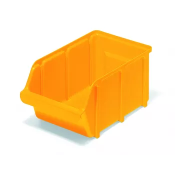 raaco 123679 Sichtlagerkasten oranžs uzglabāšanas konteiners 10.5L