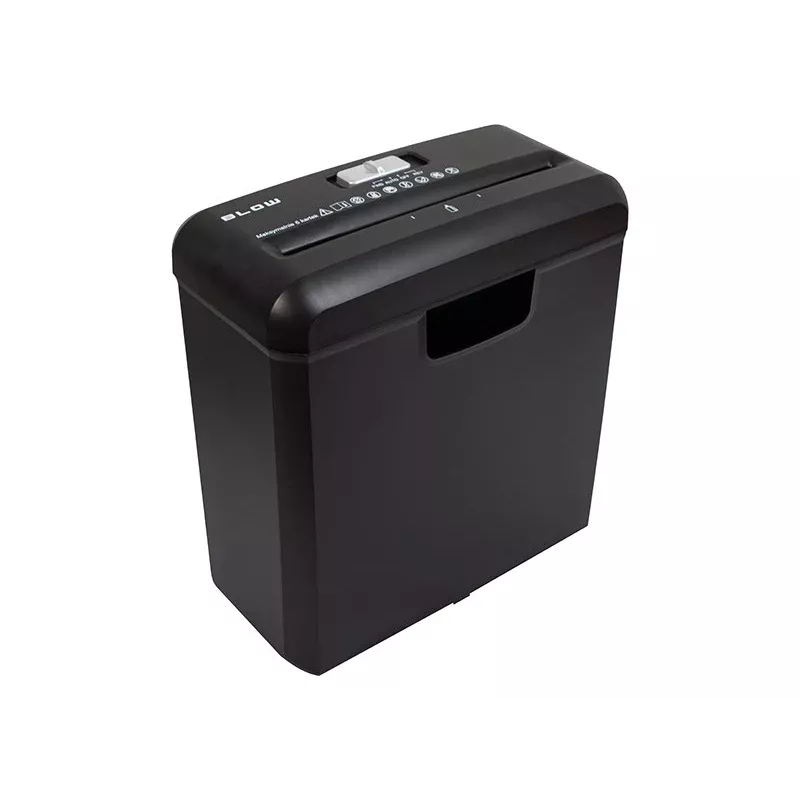 BLOW 44-880# dokumentu smalcinātājs ar garenisko griešanu, 6 loksnes, P-2, 10 L