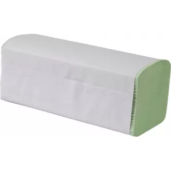 Heemann roku dvieļu papīrs 2 kārtu balts Premium 24x21cm 3200 loksnes ZZ-locījums (Pap.346)