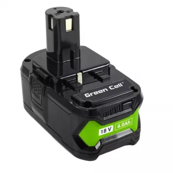 Green Cell GC-PTRY18V4 RB18L40 18V 4.0Ah Li-Ion elektroinstrumentu akumulators priekš Ryobi 18V ONE+