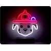 PAW Patrol LED neona lampa ar statīvu bērniem, Marshall