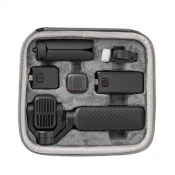 SUNNYLIFE EVA cietais maciņš DJI Osmo Pocket 4P / 4 Pro / Adventure Combo – pelēks