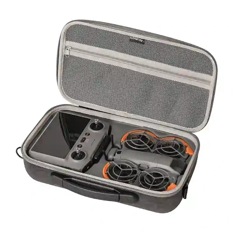 Sunnylife soma Neo 2 - aizsargājošs pārnēsāšanas maciņš DJI Mini 2 / Mini SE / Mavic Mini, pelēks
